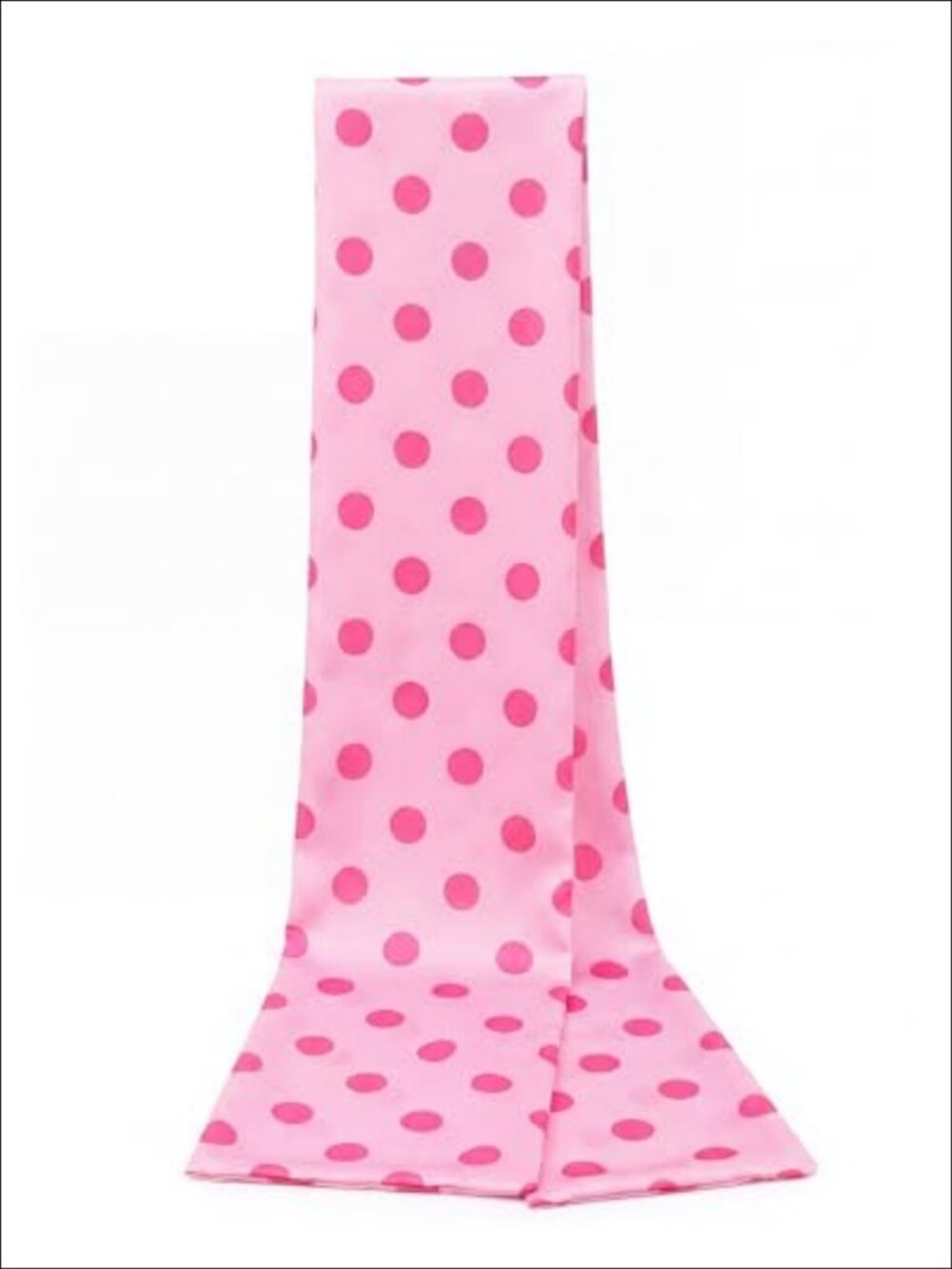 Silk Scarf Polka Dot Neckerchief Versatile Vintage Accessory